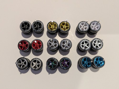 Spoke wheels and rubber - 5,