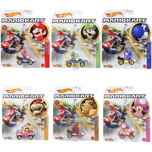 Hot wheels mario kart - kart, die