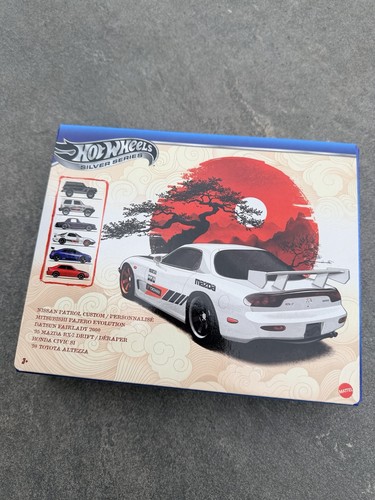 Hot wheels silver series - silver, 6