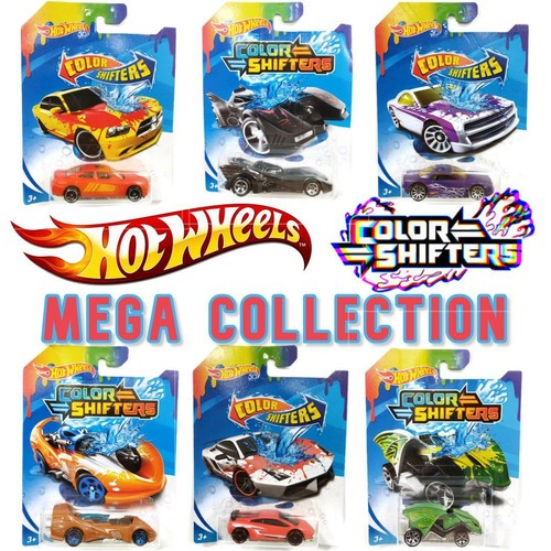 Hot wheels colour shifters - hot,