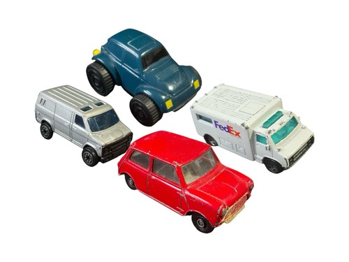 Vintage toy cars - vintage, corgi